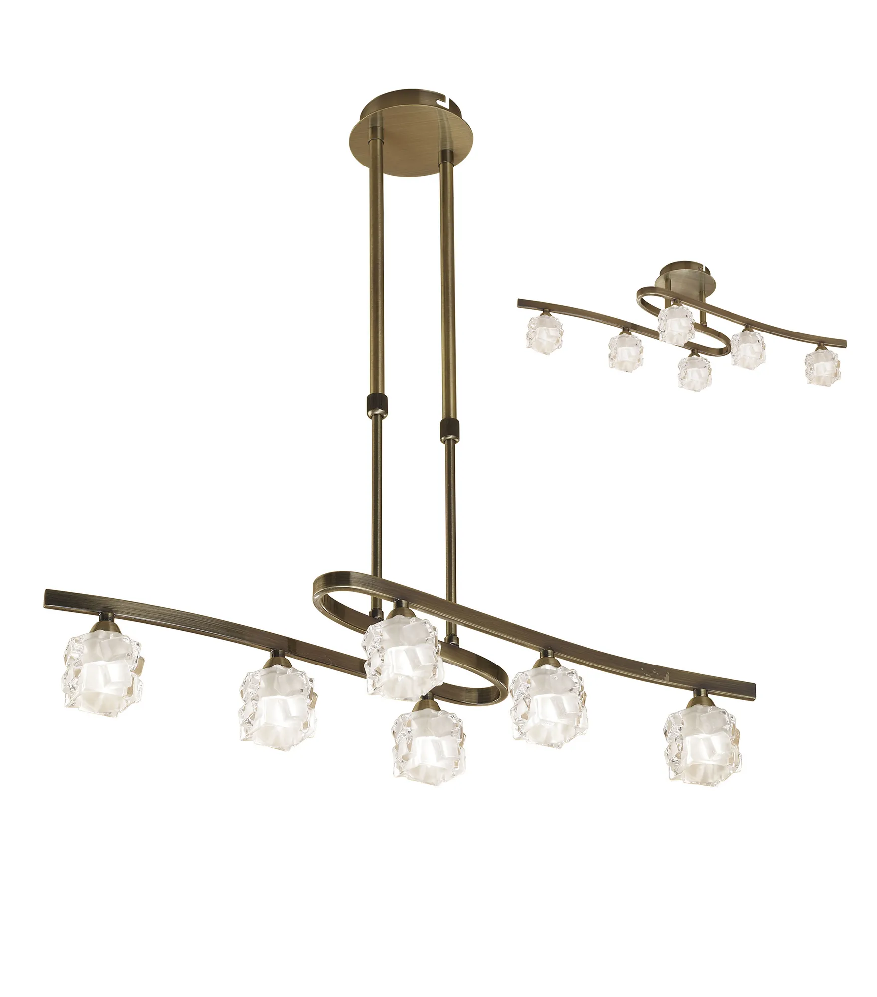 Ice Antique Brass Ceiling Lights Mantra Linear Fittings Ice Antique Brass Ceiling Lights Mantra Linear Fittings